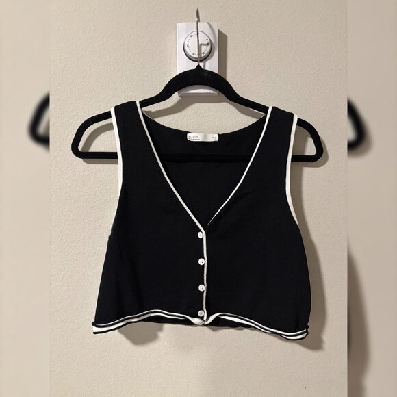 OAK + FORT Tops - OAK + FORT Button Front Tank
